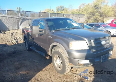 2004 Ford F-150 Fx4/Lariat/Xlt from USA, damaged, VIN 1FTPW14584KA11136